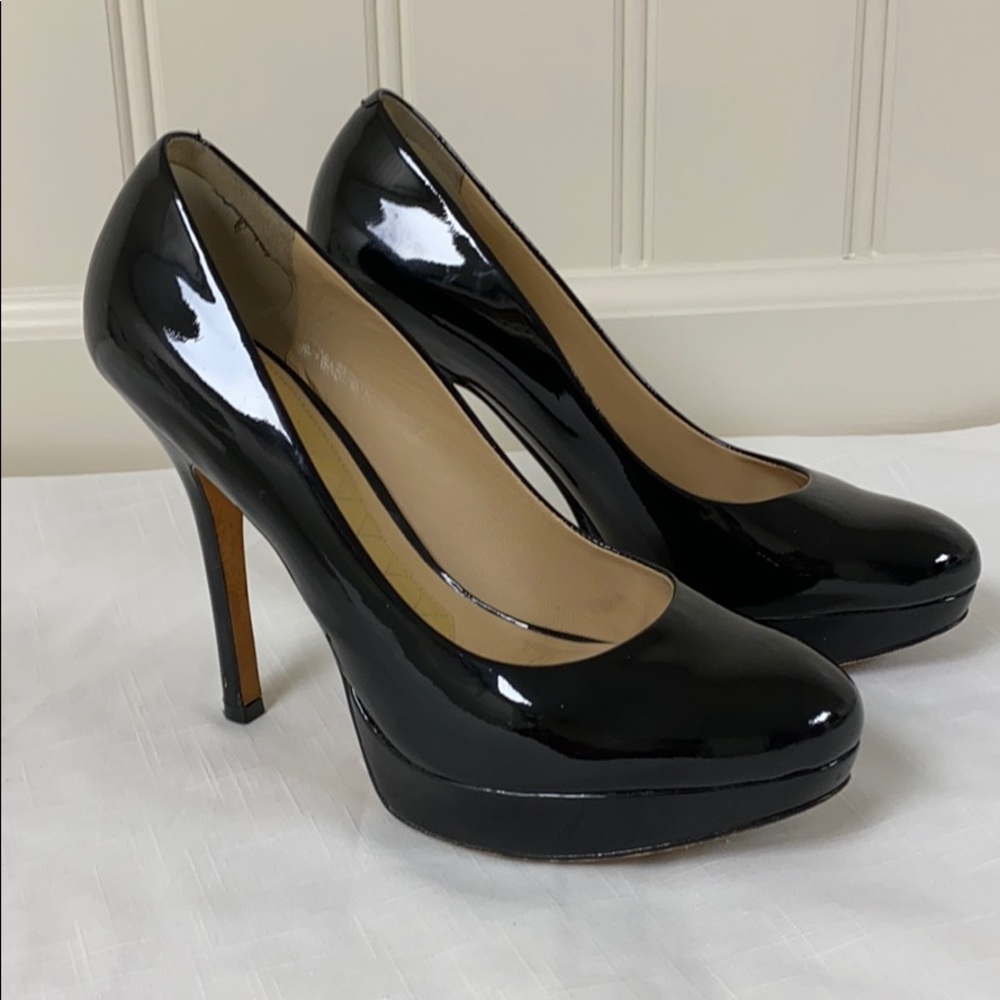 Joan &David patent leather stilettos